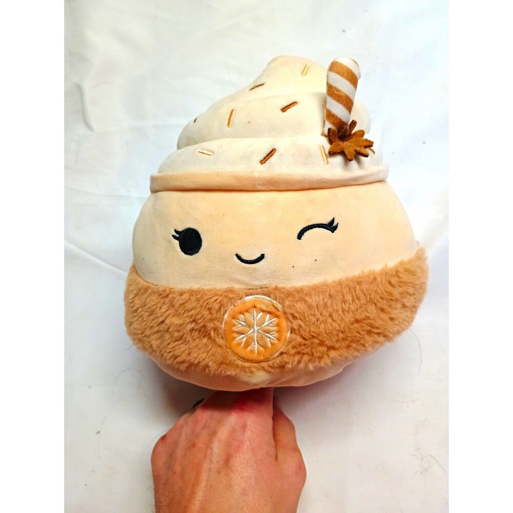 Squishmallows Flip-A-Mallows Jangle Elf Joyce Eggnog 8" Christmas Plush